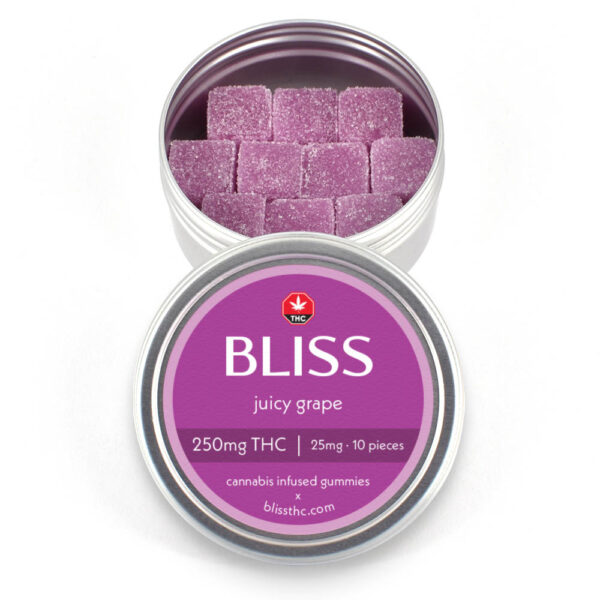 Bliss - THC Gummies (250mg) - Juicy Grape