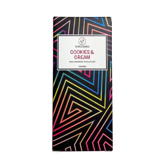 Shroomies Chocolates - Cookies & Cream (5000mg)
