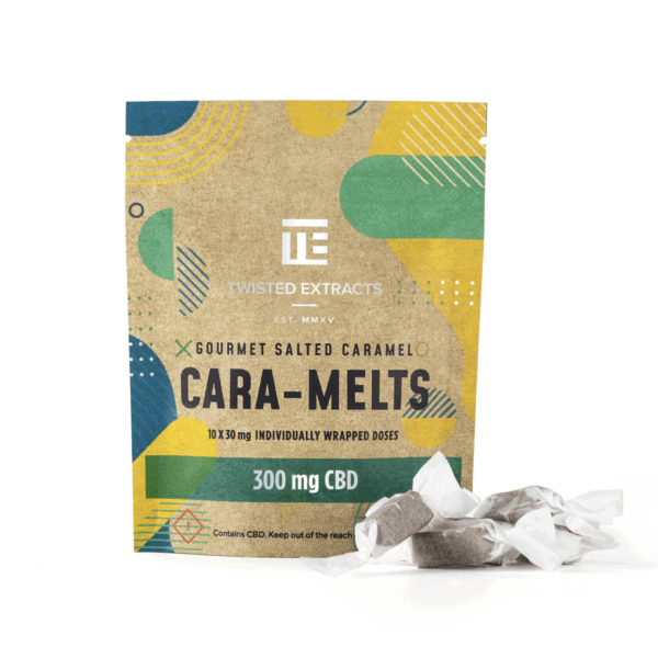 Twisted Extracts - Salted Cara-Melts 300mg - CBD
